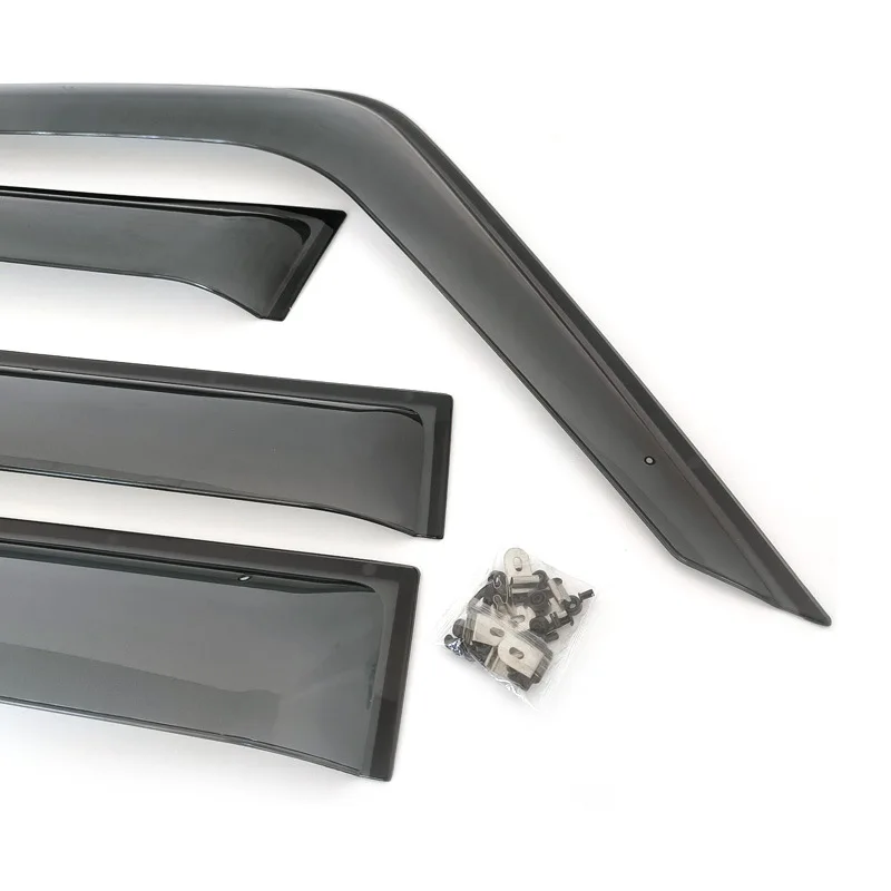 Window Visor Rain Guard Fit For Toyota Land Cruiser LC76 LC78 LC79 J70 FJ79 Injection Thickened Side Window Deflector Exterior