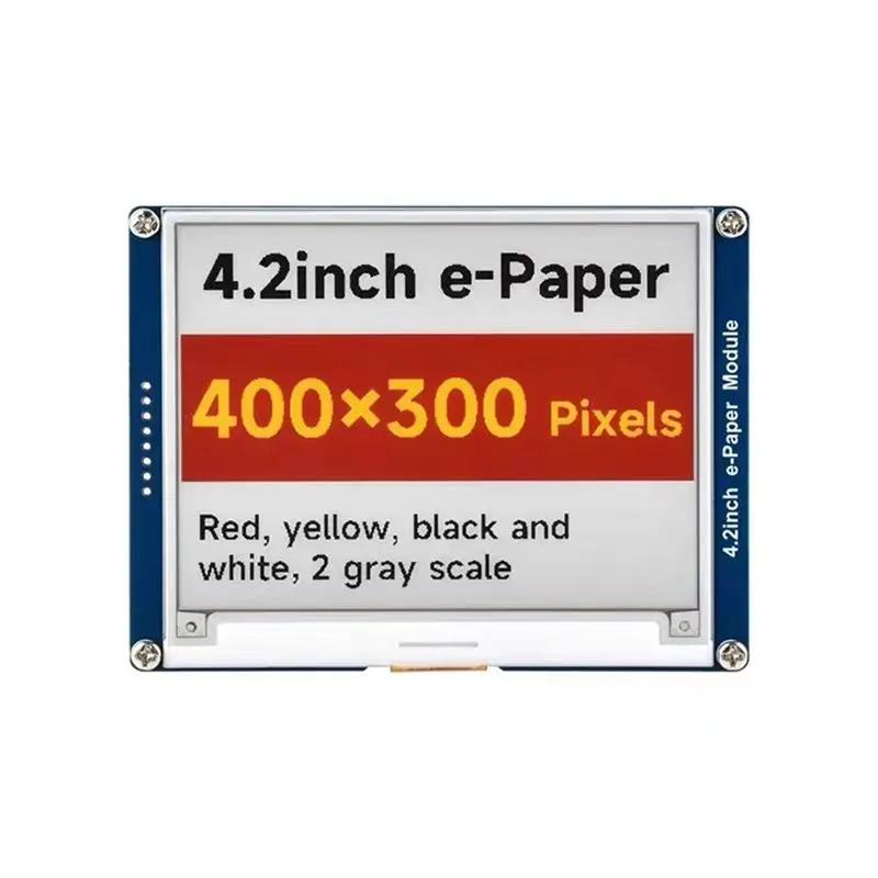 ABZZ-Waveshare 4.2 Inch For Raspberry Pi 4 E-Paper Module E-Ink Display Black White With SPI Interface For Arduino Nucleo STM32