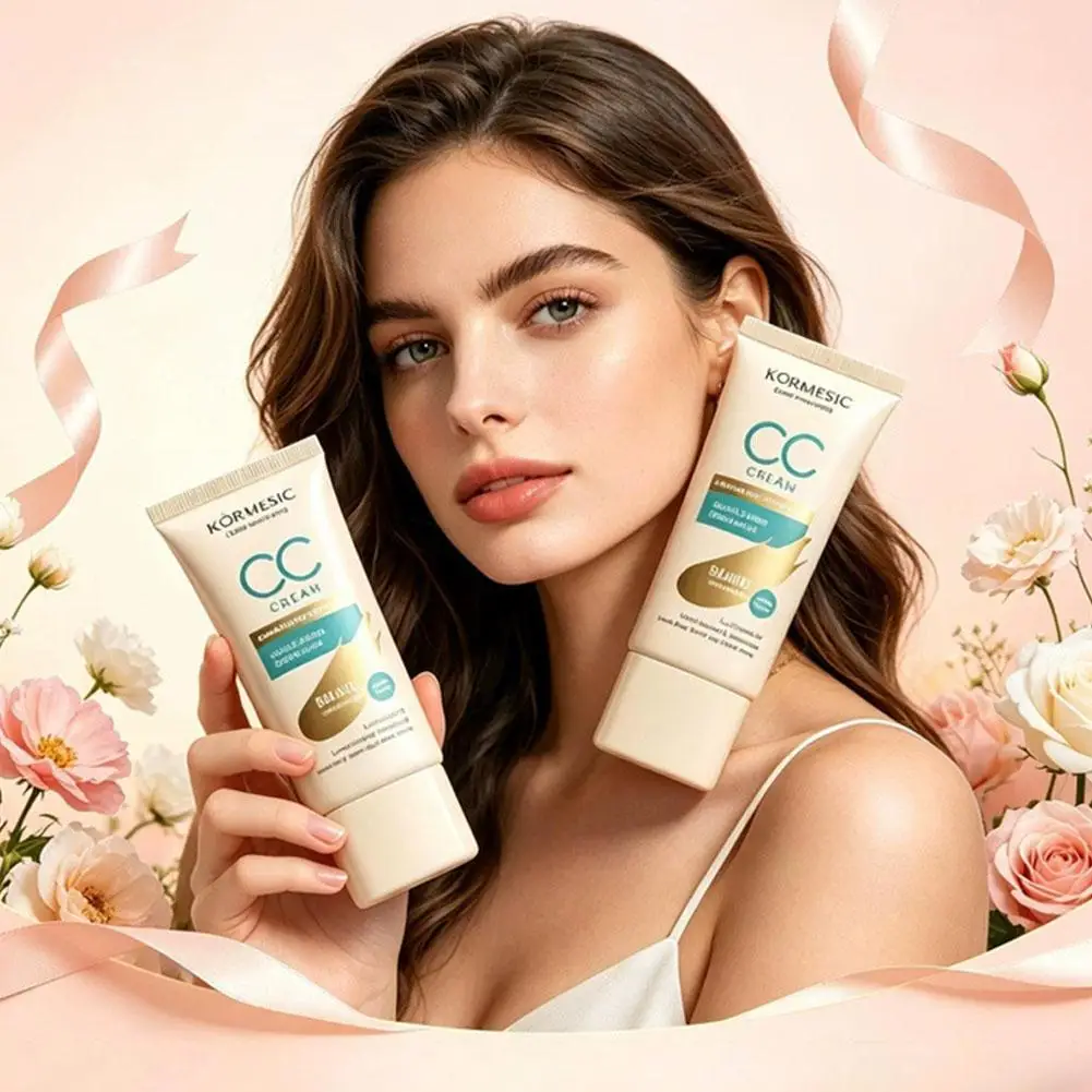 CC Cream Series Natural Lightweight and Comfortable Makeup Base Long Lasting Anti Sweat Anti Oil BB Cream 30g Facial Cosmetics