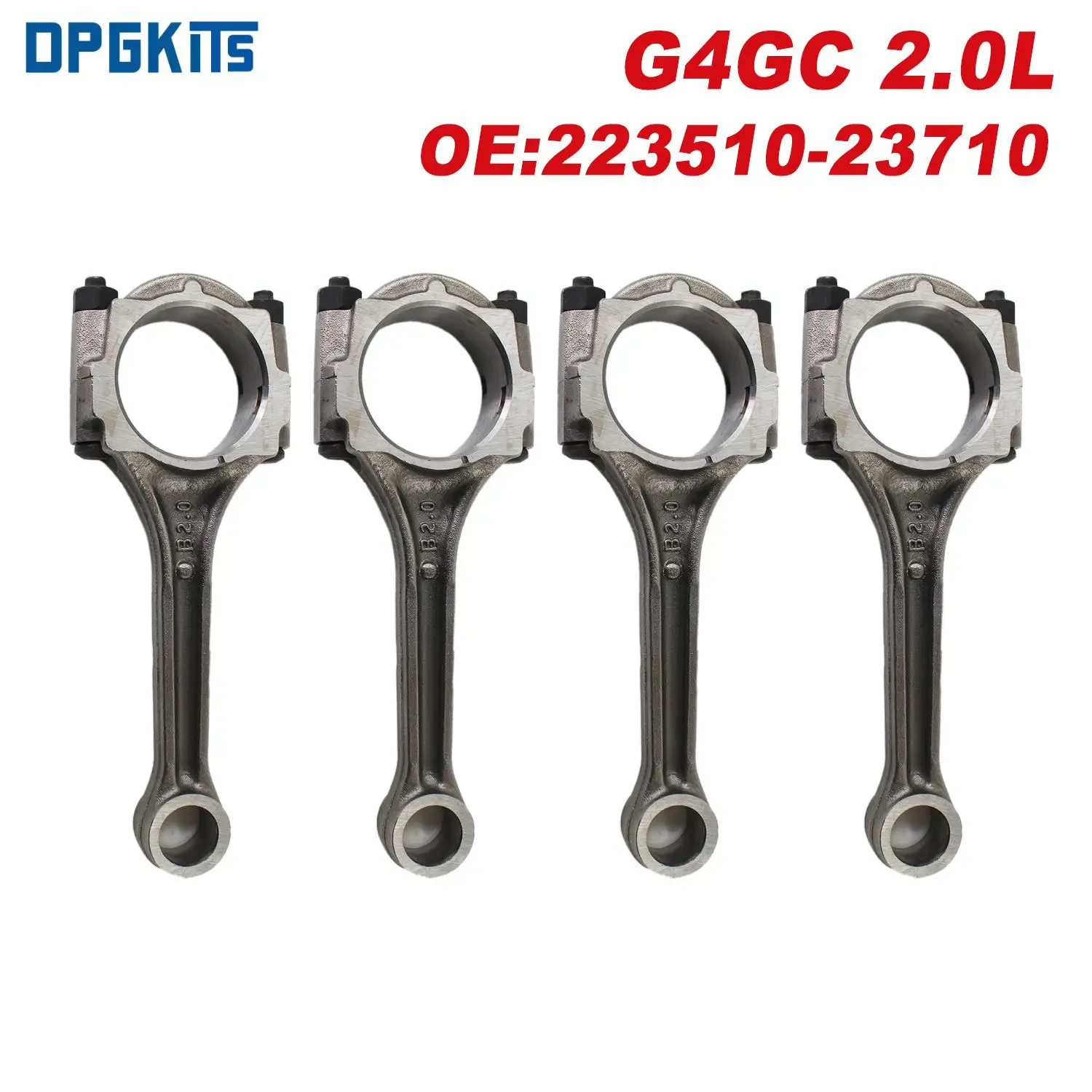 G4GC 2.0L 2351023700 Car Connecting Rod For Hyundai  Elantra Tiburon Tucson For Kia Soul Spectra Sportage