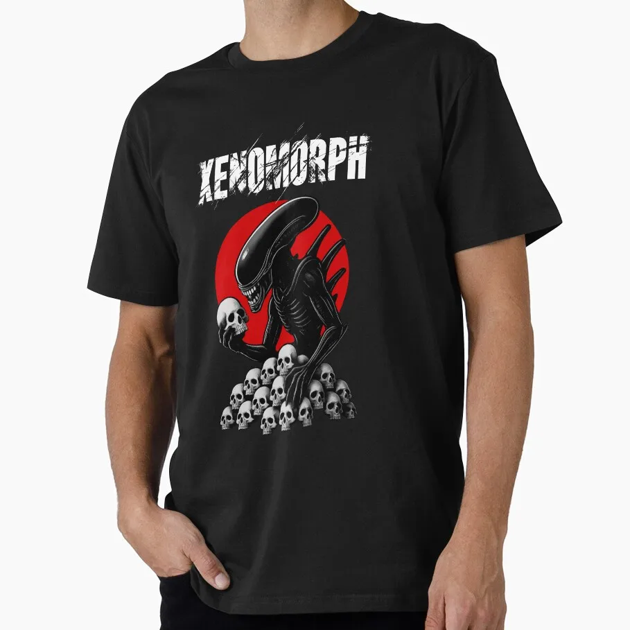 

Xenomorph Collector Retro Horror Sic-Fi Alien Gift T shirt Weyland yutani Lv-426 Space Monster Graphic clothes All size Tops