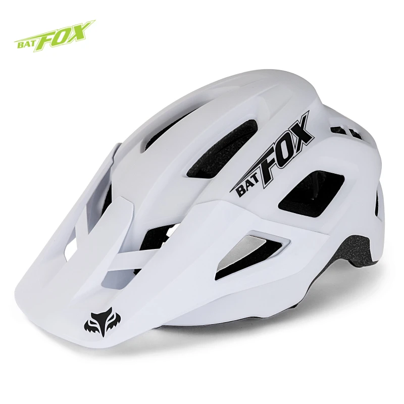 BATFOX Bicycle Helmet MTB Drop-proof Breathable Ultralight Comfort Lining Bike Sports Equipment Women Men Riding Cycling Helmets