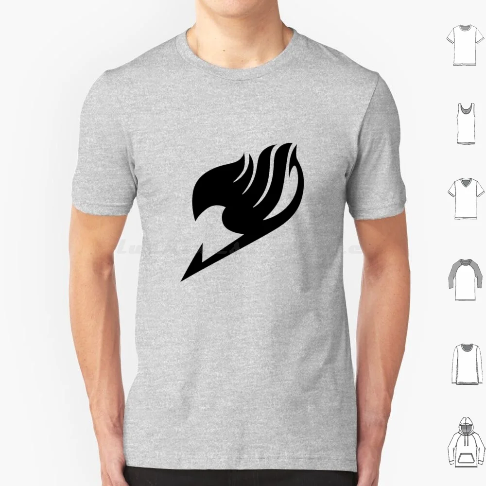 Logo T Shirt Men Women Kids 6xl Logo Manga Guild Anime Guild Mark Natsu Lucy