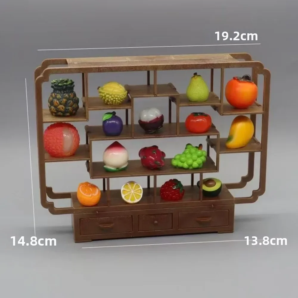 New Mini Dollhouse Miniature Bogu DIY Multistyles Furniture Model Display Stand Storage Rack
