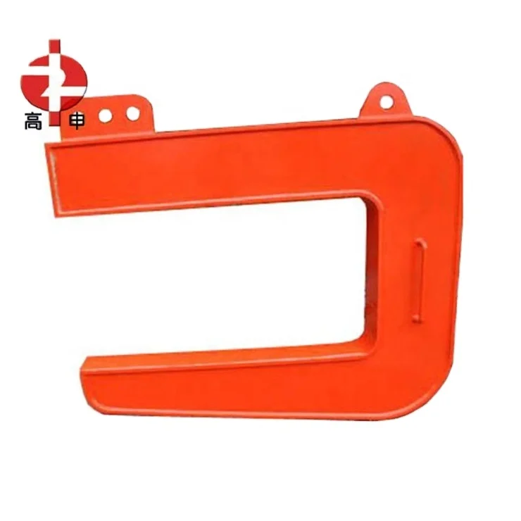 Durable C Type Coil Lifting Clamp For Coil Transportation Metal Suspension Clamp With C Hook Metric Measurement System