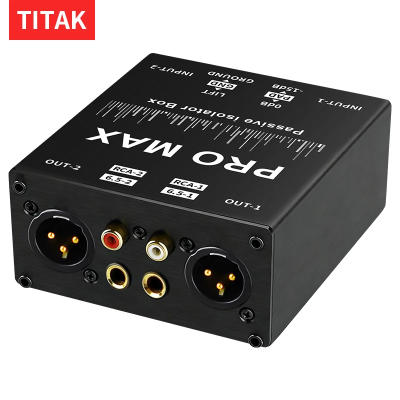 

Многофункциональный XLR аудиоизолятор, профессиональный RCA-фильтр шумоподавления, 2-канальный пассивный аудиоизолятор, аксессуары для прямых трансляций