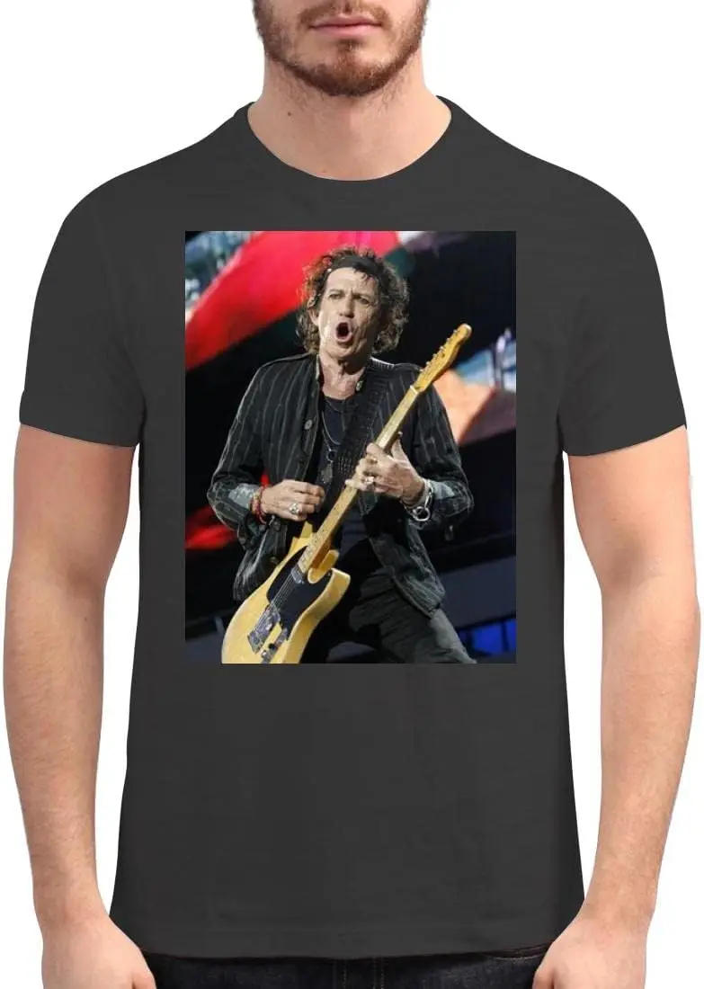 Keith Richards - Men's Soft Graphic T-Shirt PDI #PIDP186864