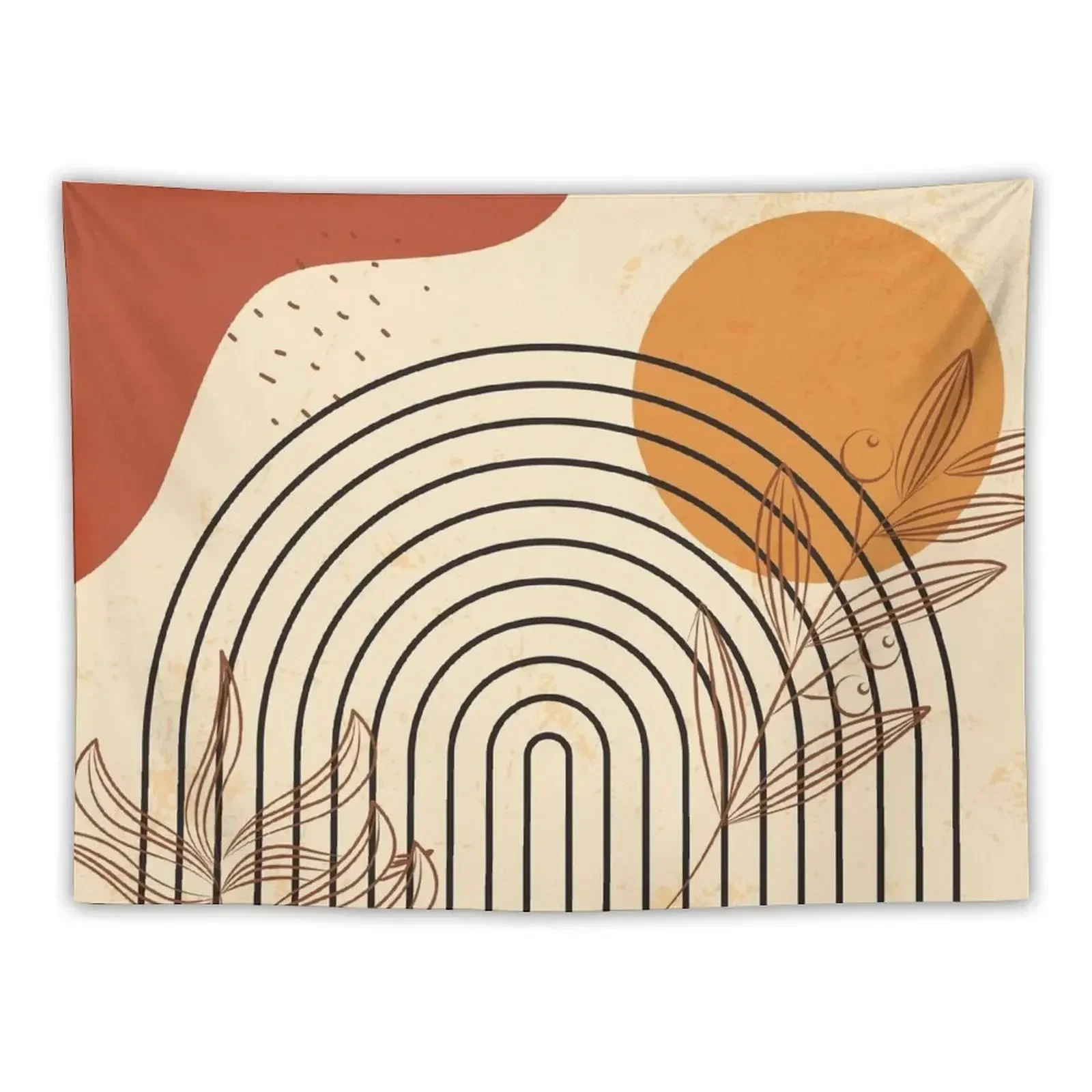 Summer Breeze Mid Century Abstract Tapestry Wall Decoration Items Wall Hangings Decoration Wall Hanging Art Tapestry