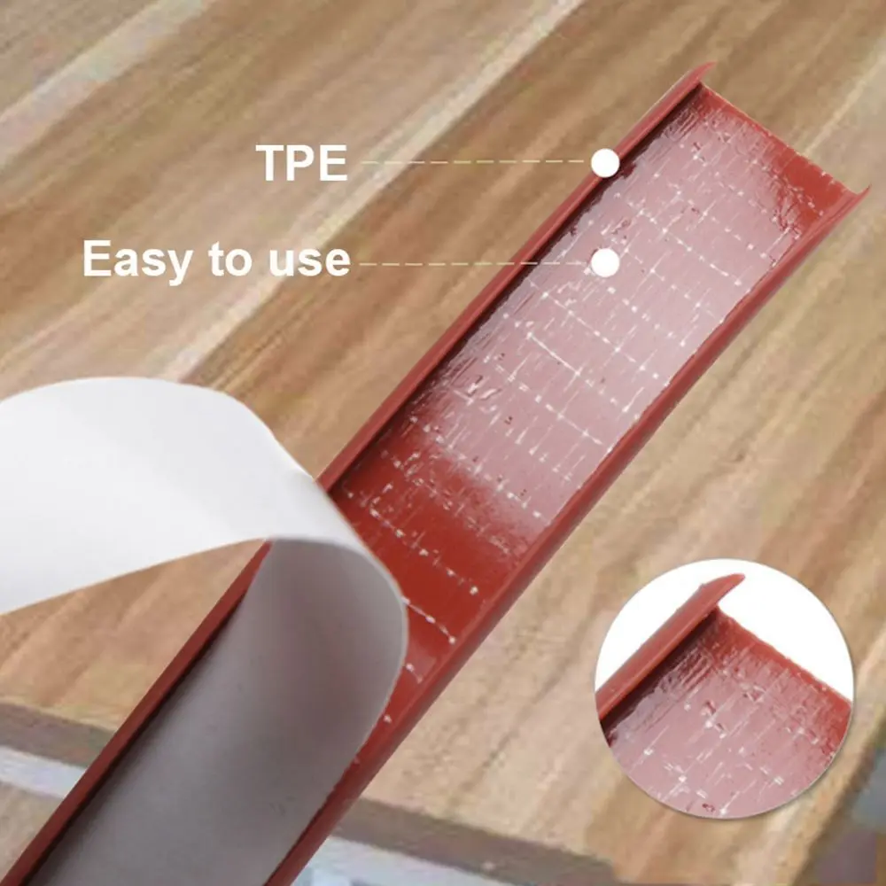 U-Shaped Silicone Board Sealers NIN Furniture Edge Protector Seal  Edge Strip Banding Tape Protector  Cover