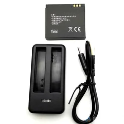 For Xiaomi Yi Battery 1010mAh Xiaomi Yi Battery / Yi Battery Charger For Xiaomi Yi 1 AZ13-1 Action Camera Sports Accessories
