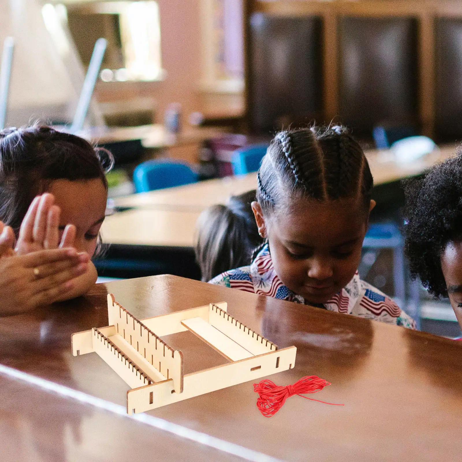Kids Weaving Machine Set – DIY Handmade Loom for Educational Fun, Early Learning & Intellectual Development