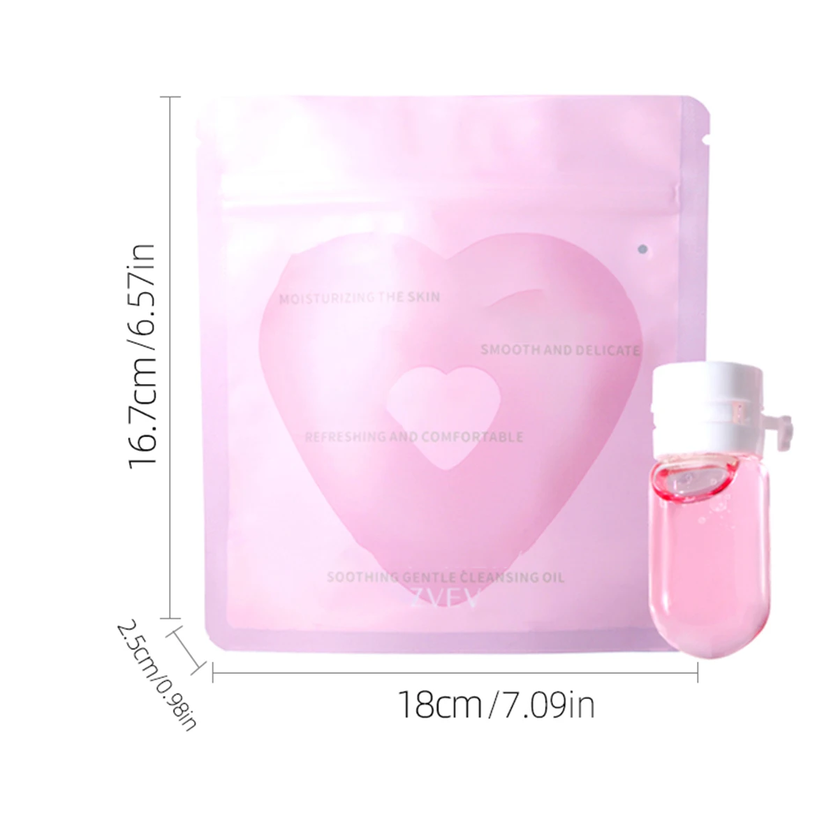 MAFFICK 40 pz Olio Detergente Rosa Camelia Delicato Non irritante Nutriente Idratante Pulizia Profonda Olio Struccante