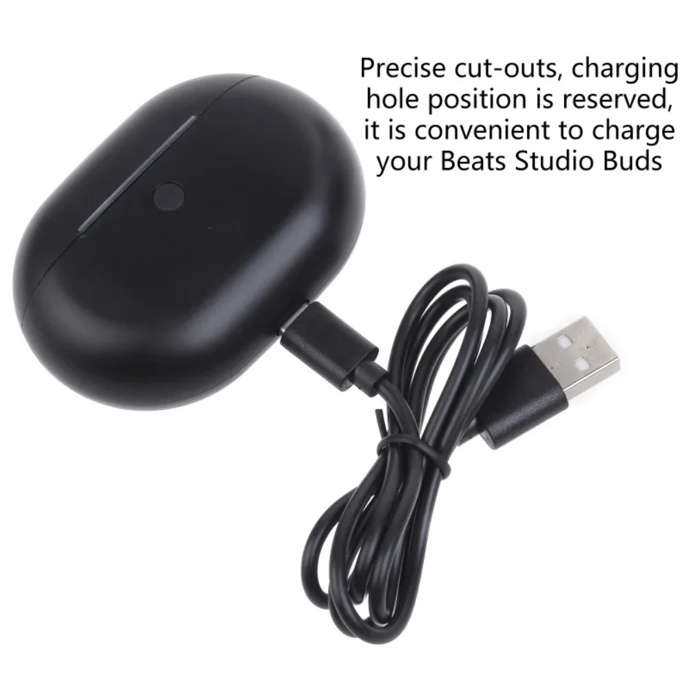 Compatible Battery Case for Genuine Beats Studio Buds Plus Headphone Charging Case (Earbuds Not Included) for Fit Pro Charge Box