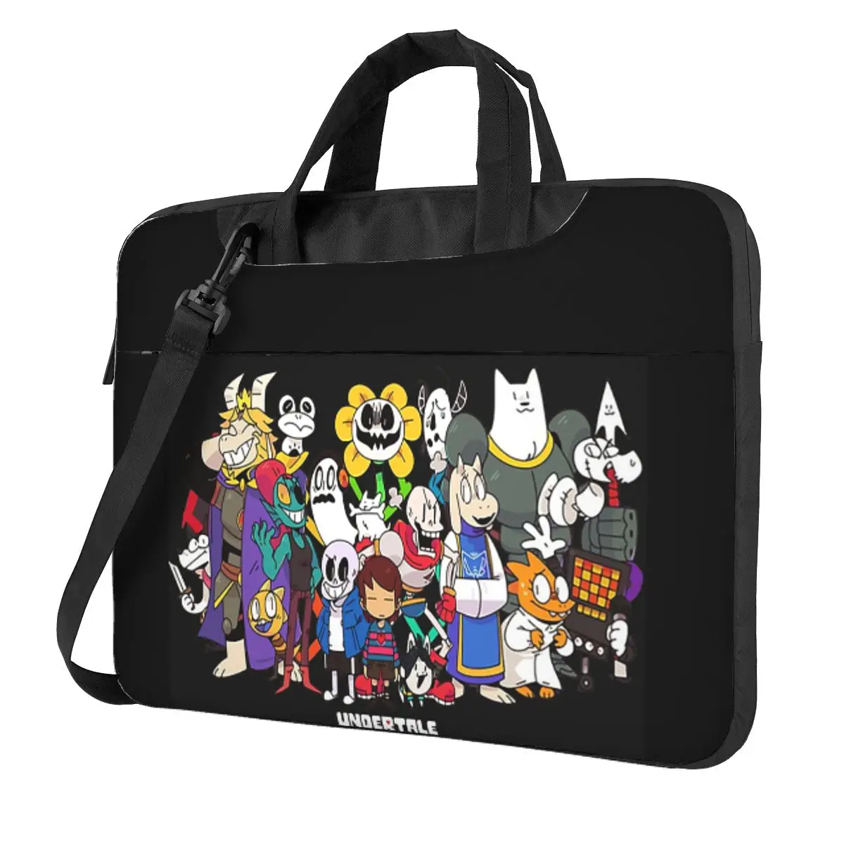 

Undertale - сумка через плечо для ноутбука с любыми персонажами, сумка для компьютера, устойчивая защитная сумка для ноутбука Macbook Pro Lenovo