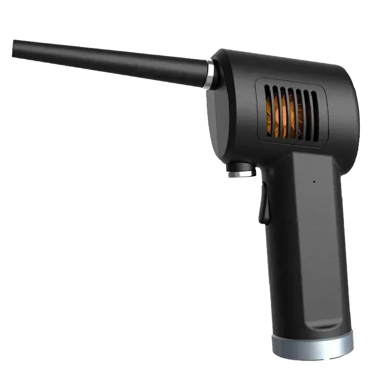 Cordless Brushless motor Air Duster for cleaning the car windows computer and keyboards 6000mAh rechargeable battery  30mins Hot