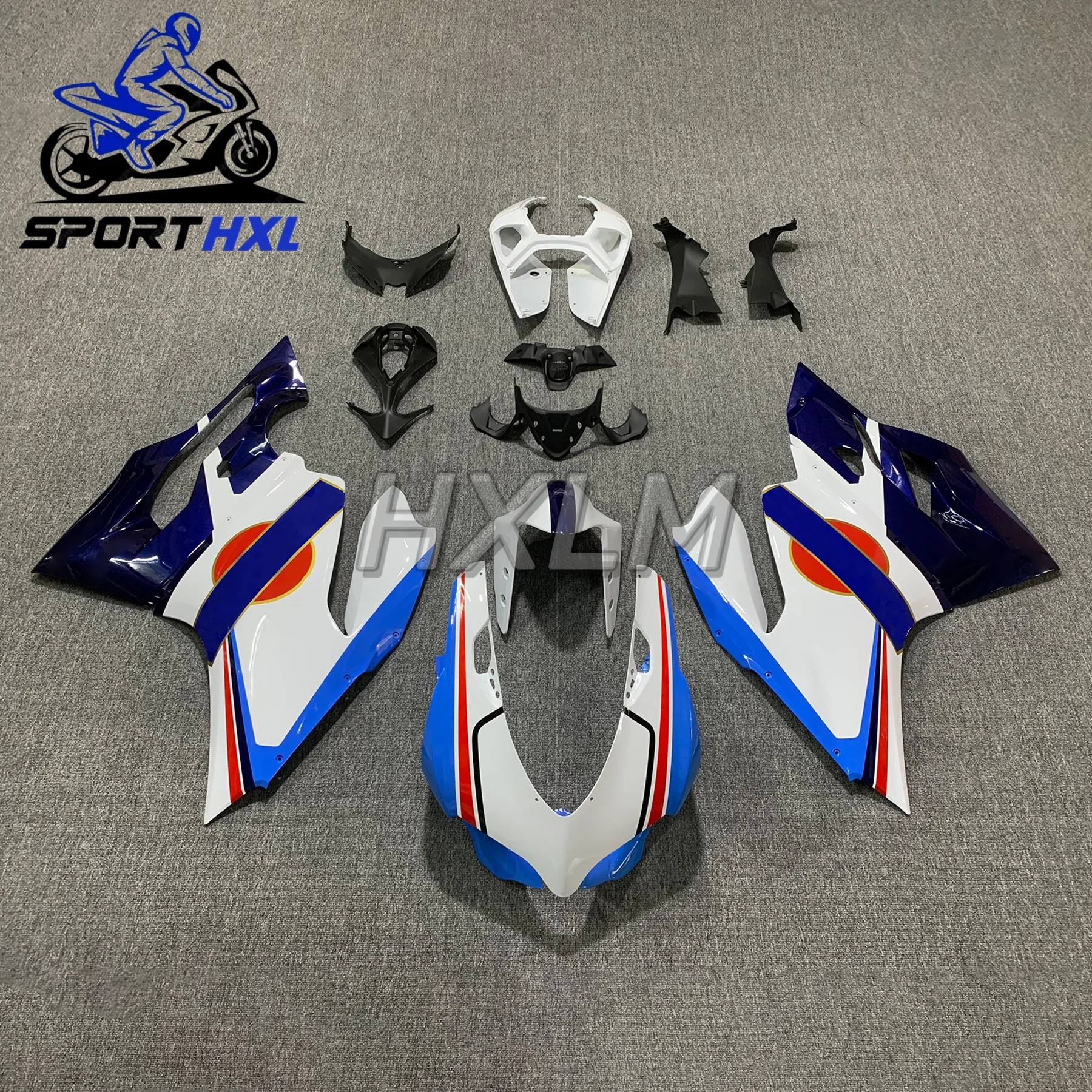 Carénage de carrosserie stable pour Ducati Panigale 899 2013-2015/1199 2012-2014 kit de carénage de moto kit de carénage complet carrosserie