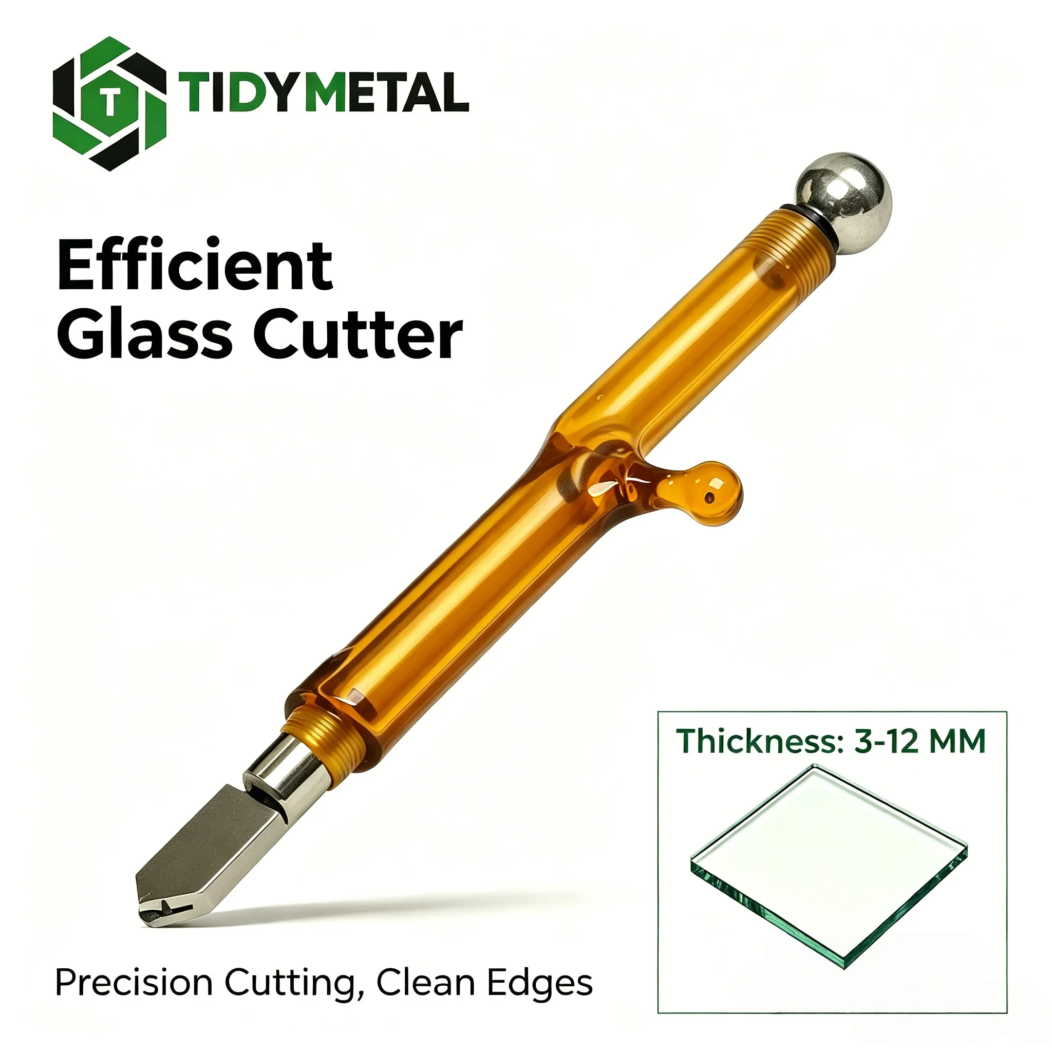 Versatile Glass Cutter Precision Durable Professional Tile Cutter Utility Application Home Door Window Repair Art DIY Install