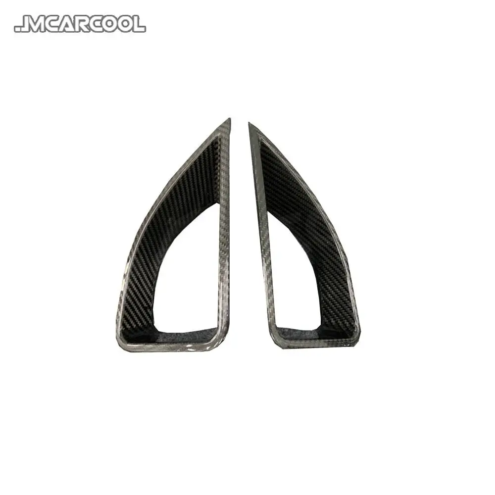 Dry Carbon Fiber Material Front Bumper Lip Decoration Splitters for Mercedes Benz GLE Class W167 GLE53 AMG SUV 2020 UP