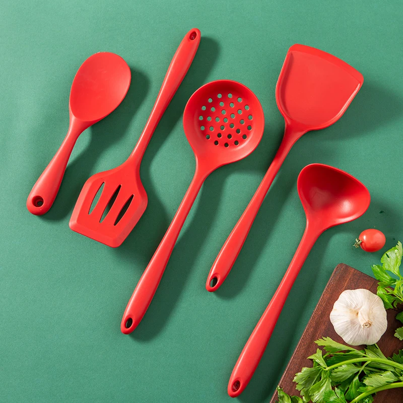 Food Grade Silicone Cooking Utensils Set Heat Resistant Cooking Utensils Kitchen Non-Stick Kitchenware Kitchen Accessories