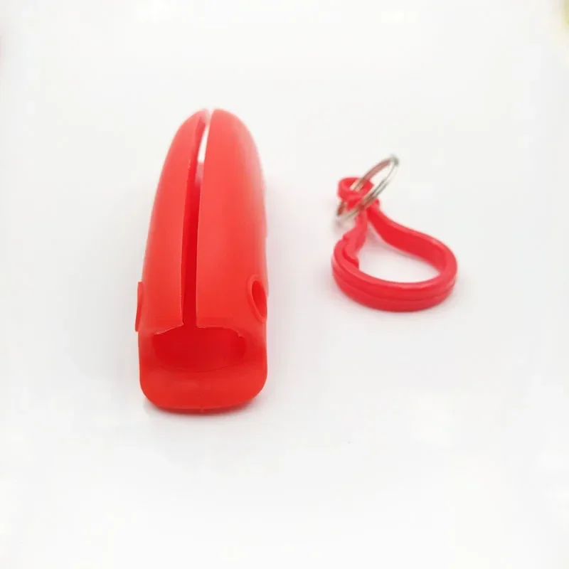 1pc Silicone Bag Carrying Handle Bag holder Handbag Basket Shopping Bag Grip Hand Tool Kitchen with Plastic buckle