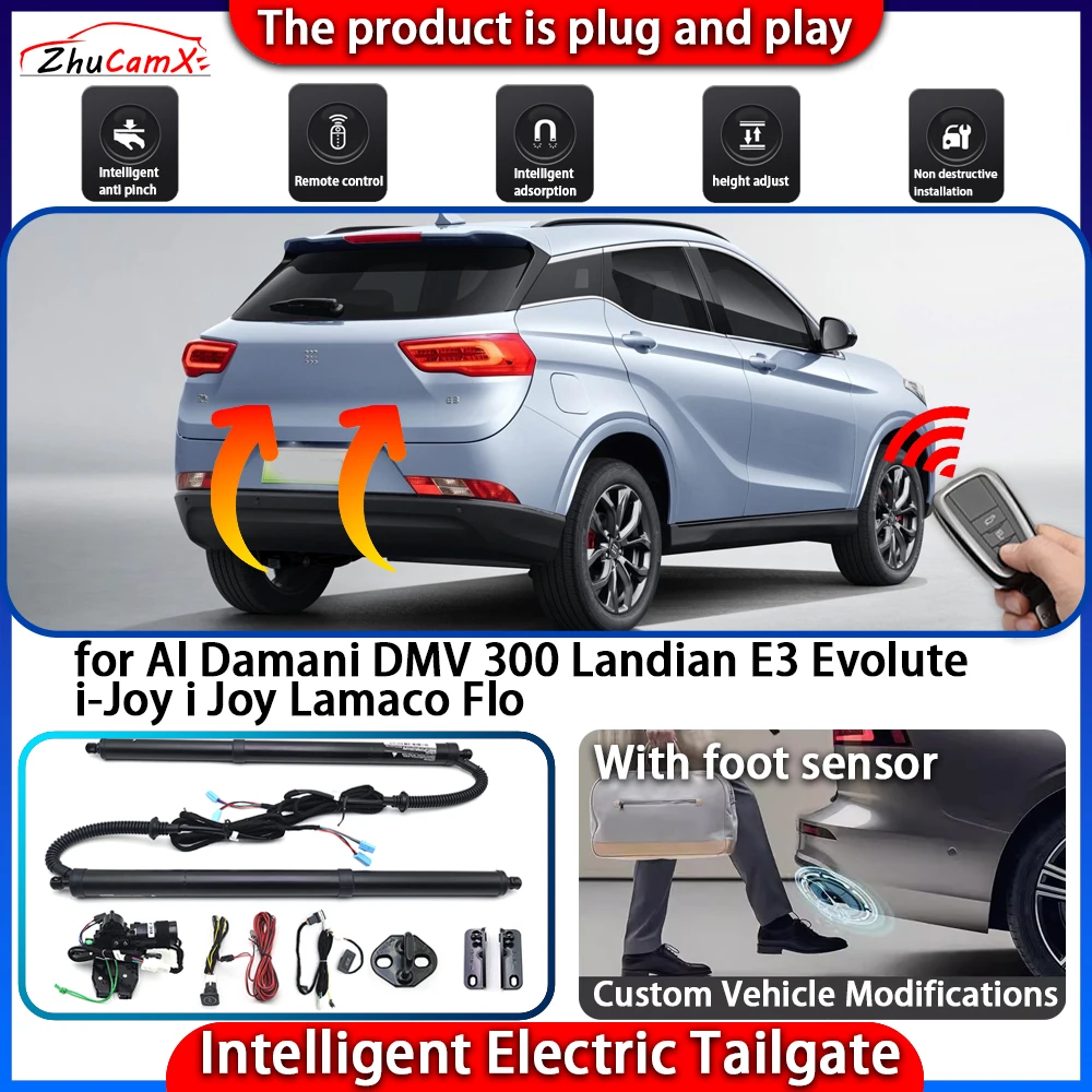 

Smart Powered Tailgate System for Al Damani DMV 300 Landian E3 Evolute i-Joy i Joy Lamaco Flo Automatic Intelligent Trunk Lift