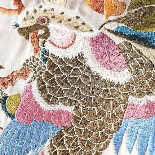 Imagen 2 del producto Chaleco Jacquard de seda satinada con bordado Floral para mujer, Tops sin mangas de estilo étnico Vintage chino Retro de gran tamaño