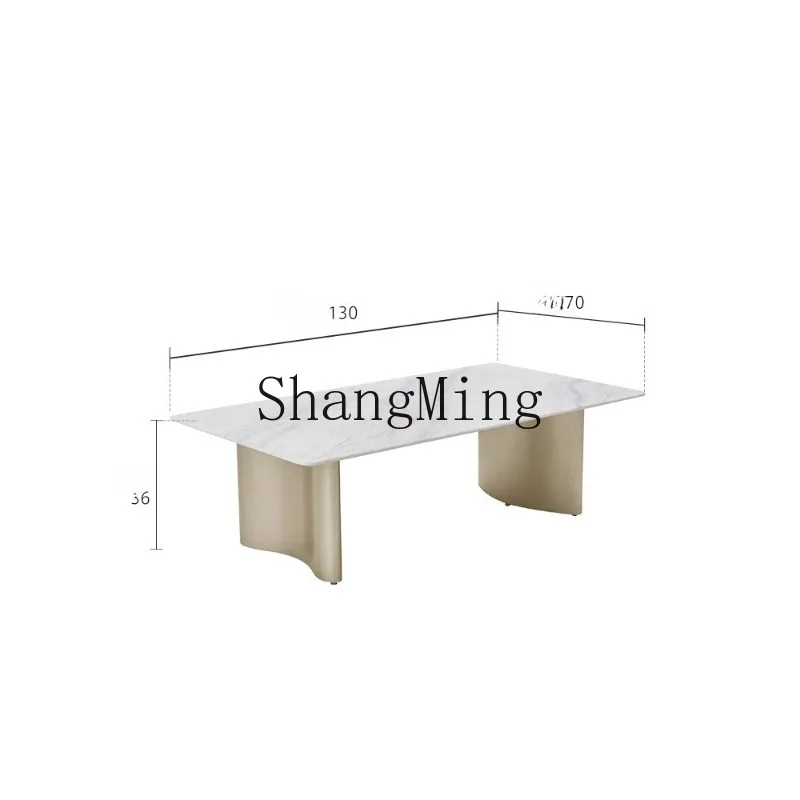 

ZHB Home Furnishing Modern High-end Design Living Room Supporting Household Coffee Table