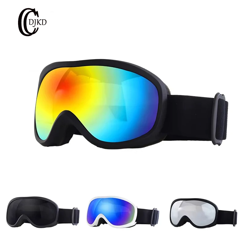 Men and women BF638 Outdoor double layer spherical anti-fog glasses windproof sandproof impact protection Ski goggles protection