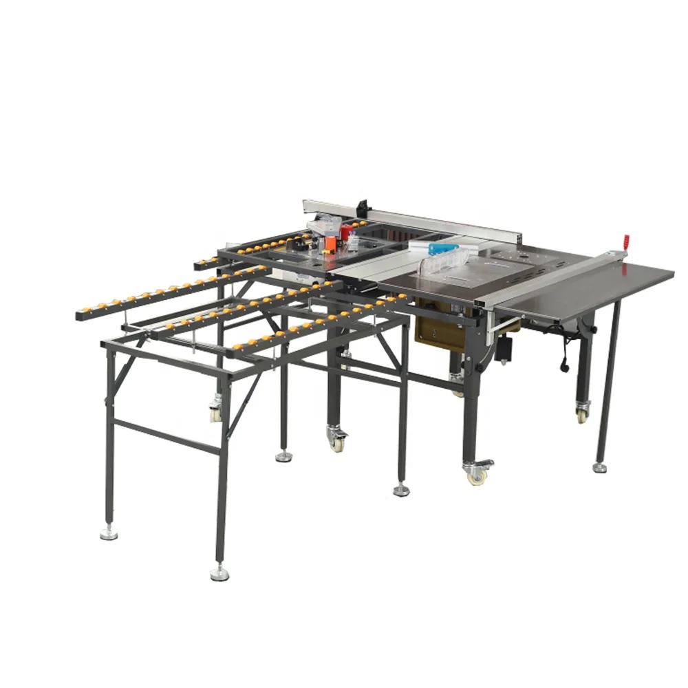 Combination Woodworking Machines 5 in 1 Sliding Table Saw Cutting Machine
