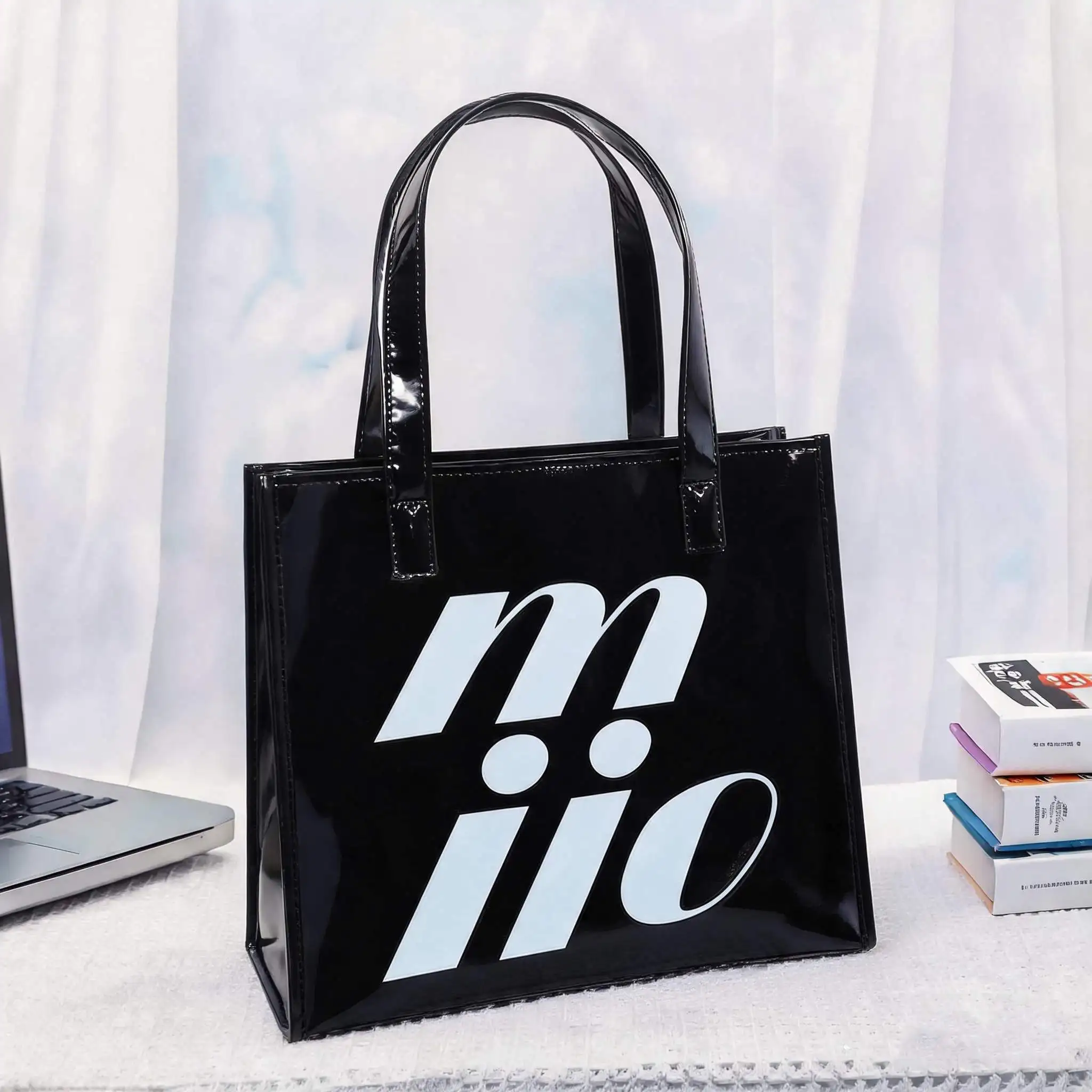Women Tote Bag Large Capacity Waterproof Shoulder Bag Zipper Closure Office Work Bag Daily Commuter Bag GIft For Her