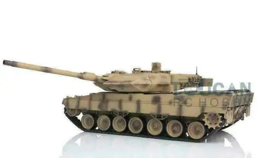 1/16 HENG LONG 7.0 Leopard2A6 zbiornik RC 3889 W/ 360 rewolwerowy odrzut lufy Panzer samochód TH17645-SMT4