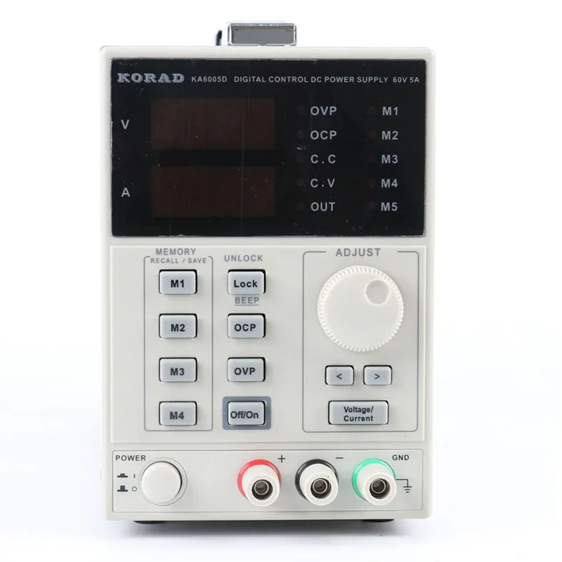 KORAD 6005D 6005P 3010D 3010P High Precision Adjustable Laboratory Programmable DC Power Supply 30V 60V 5A 10A 10mV 1mA