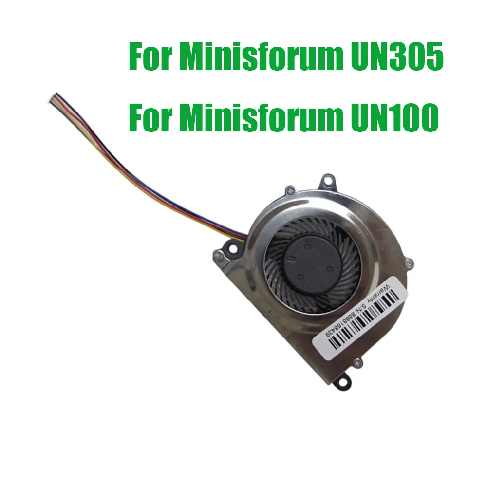 

For Minisforum UN100L UN100 UN100C UN305 UN305C DC5V 0.20A 4PIN Replacement MINI PC Fan