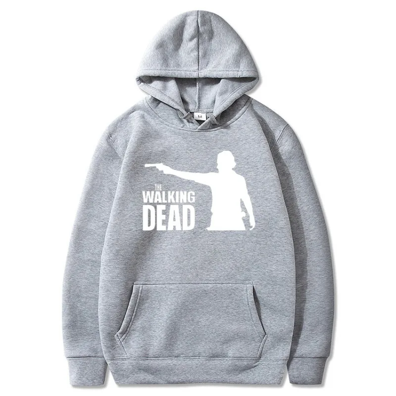 جديد The Walking Dead هوديس المسلسلات التلفزيونية كول طباعة الرجال هوديي للجنسين البلوز الرجال Vintage الجرافيك هودي القمم الملابس كبيرة الحجم