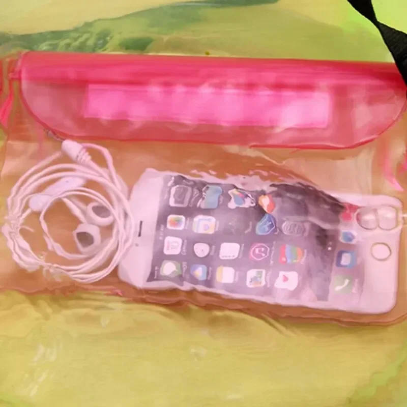 Nimblepack-Sac de téléphone étanche en PVC, rangement de natation, à la mode, étanche, à la taille, à la dérive, sac de plongée