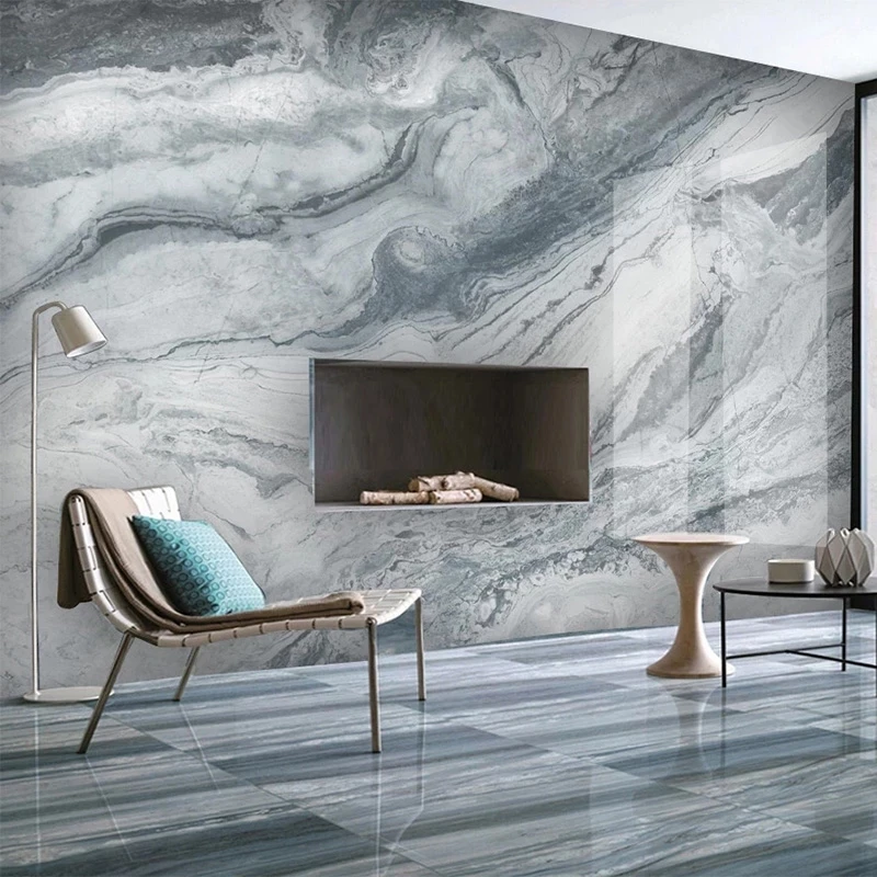 Customized Mural Wallpaper 3D Marble Abstract Art Modern Living room sofa background wall bedroom restaurant study Hotel photo