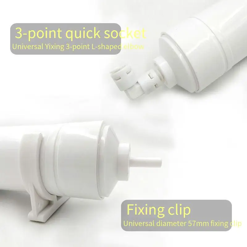 خرطوشة فلتر مياه كورية من قطعة واحدة ، قلوية ، اتصال سريع ، ضعيفة ، 11 إنش