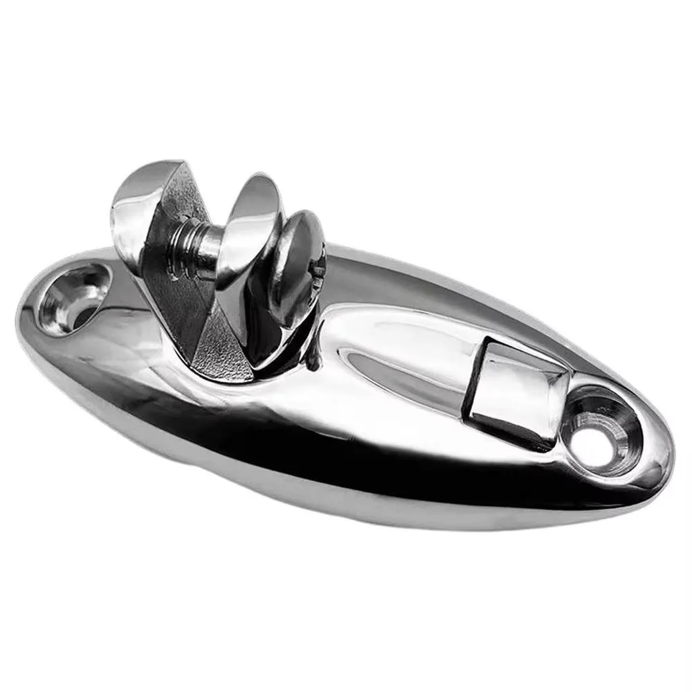 316 Stainless Steel Hinge 360° Rotatable Fixed Base Boat Awning Accessories for RV, Yacht Home Furnishing Hardware Tools