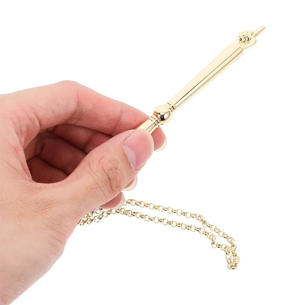 Herramienta de puntero de lectura de la Biblia, marcador de página Torah de diseño manual de Metal, posicionamiento preciso, agarre cómodo, regalo judío, 1 ud.