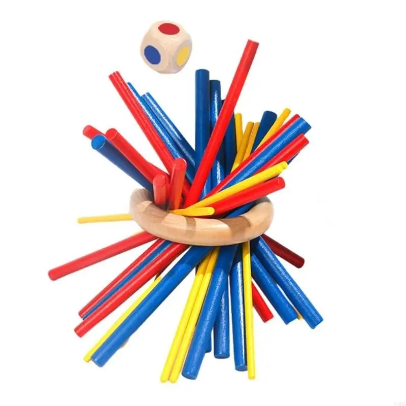 

54DA Деревянная палочка для балансировки. Семейная игра, подходит для детей от 3 лет и старше.