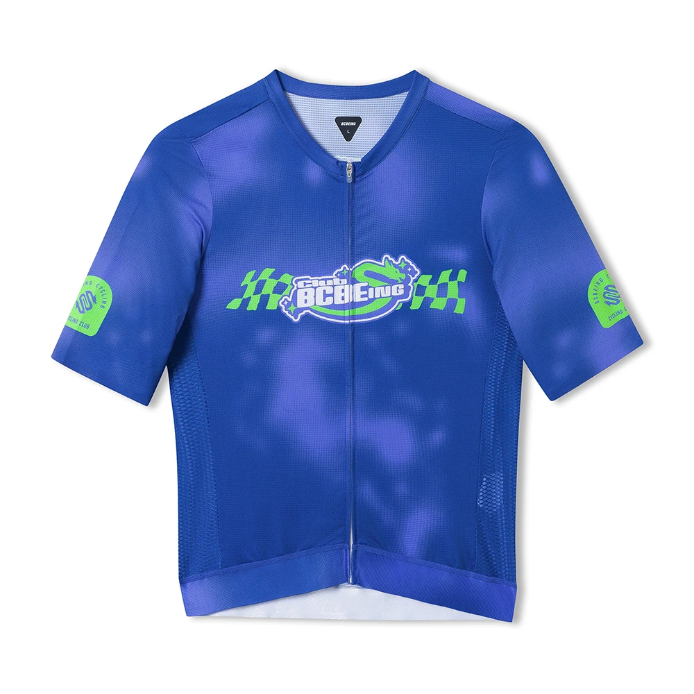 BCBE-ING Sommer-Radtrikots, kurzärmelig, Race Fit, atmungsaktiv, schnell trocknend, UPF50+-Stoff, kleine Größe, Radtrikot Ciclismo