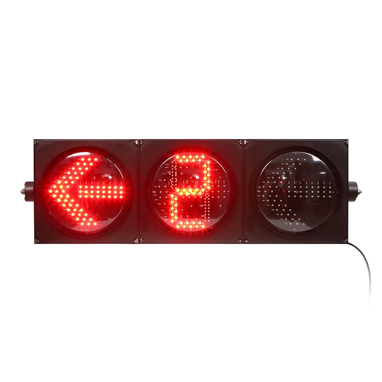 CadSolar 300mm Pedestrian Traffic Light With Countdown Timer Remote Control CE 800m Visibility IP65 For Crosswalk