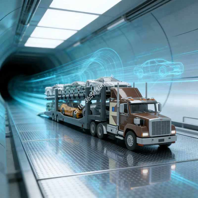 ตัวต่อรถบรรทุกขนส่ง MOC 932 ชิ้น ชุด City Champions ของเล่นตัวต่อสร้างสรรค์ ไอเดียของขวัญคริสต์มาส ของเล่นเสริมพัฒนาการ