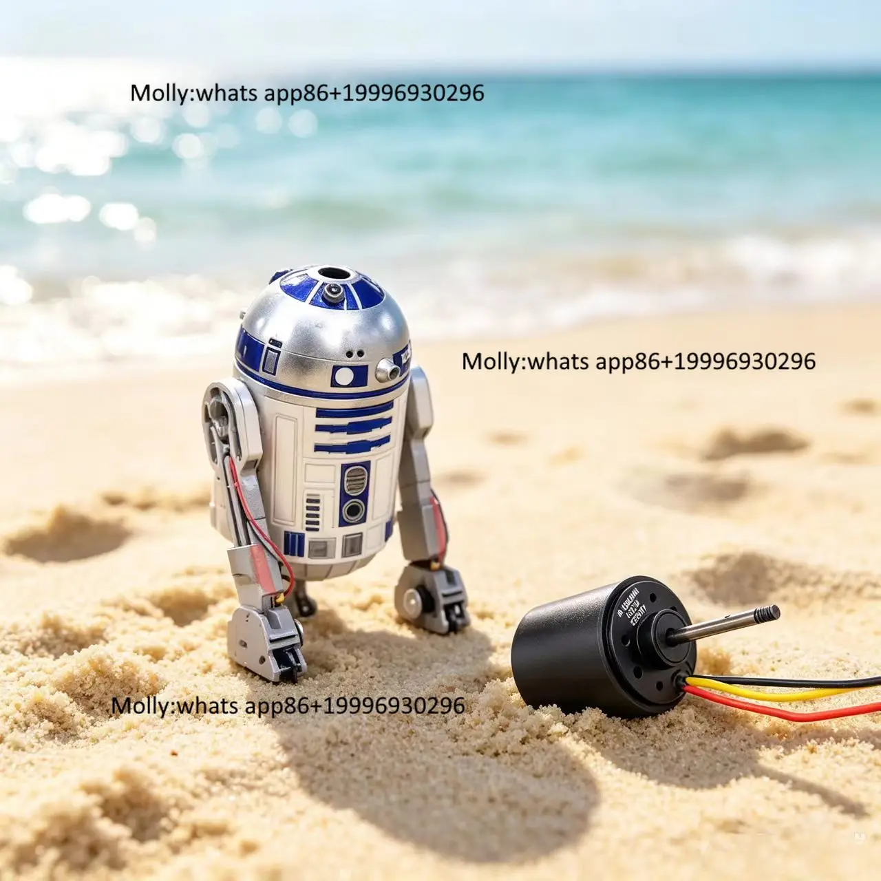 Motor CC sin escobillas 5060 Inner Runner para robots submarinos, drones, vehículos de superficie no tripulados, barcos RC DIY