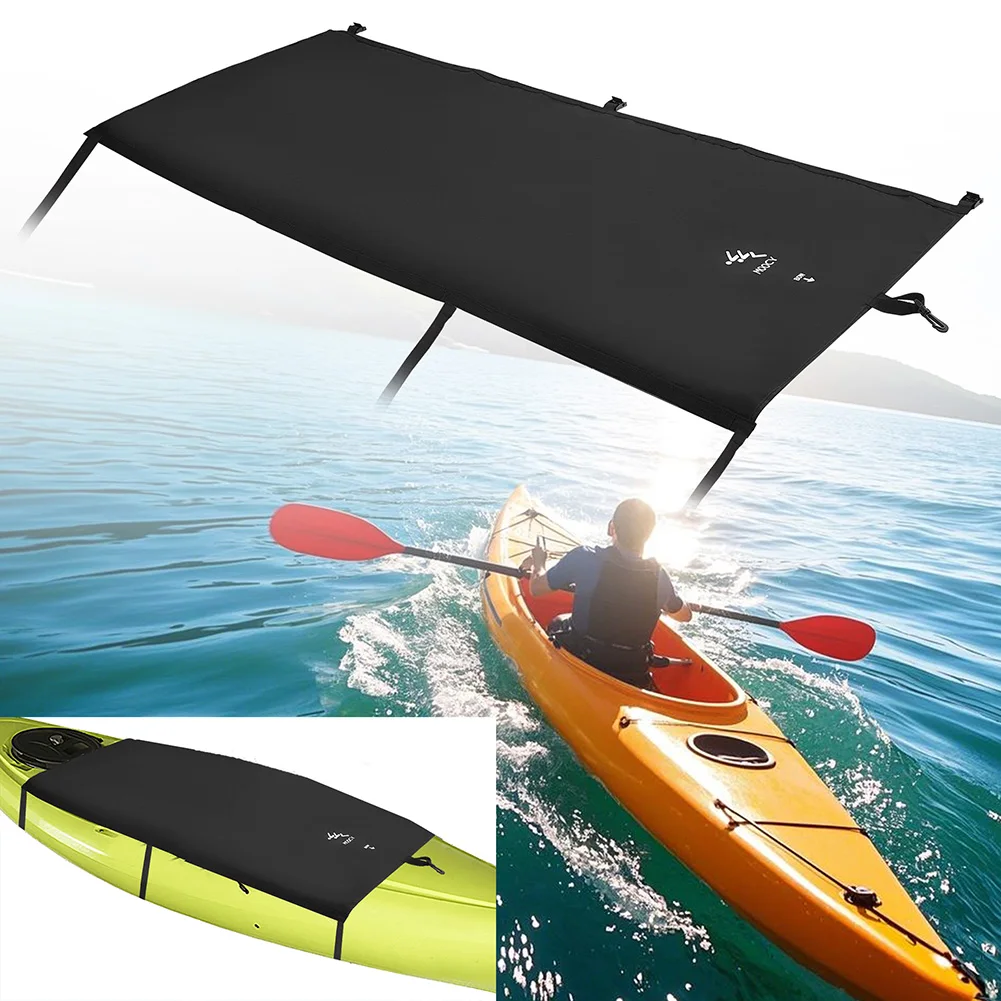 Universal Kayak Cockpit Drape Waterproof Outdoor Cockpit Storage Sleeve Sunscreen Boat Protection Skirt for Indoor Dust Cover