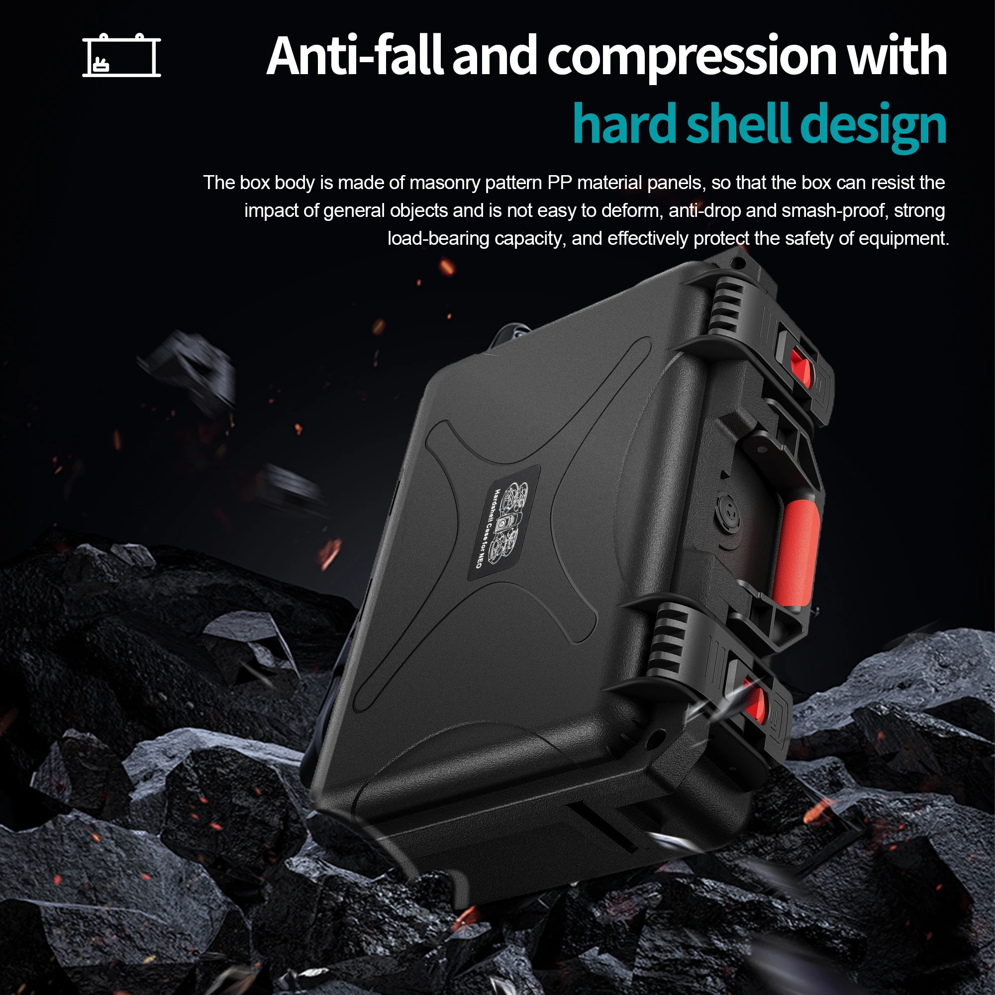 Portable Hard Waterproof Case  - огляд і ціна Drone Charging Hub
