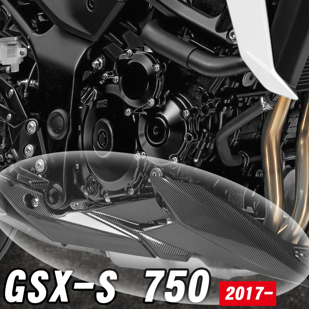 

For Suzuki GSX-S750 2017 2018 2019 2020 2021 GSXS 750 Motorcycle Belly Pan Engine Side Cover Lower Panel ABS Fairing