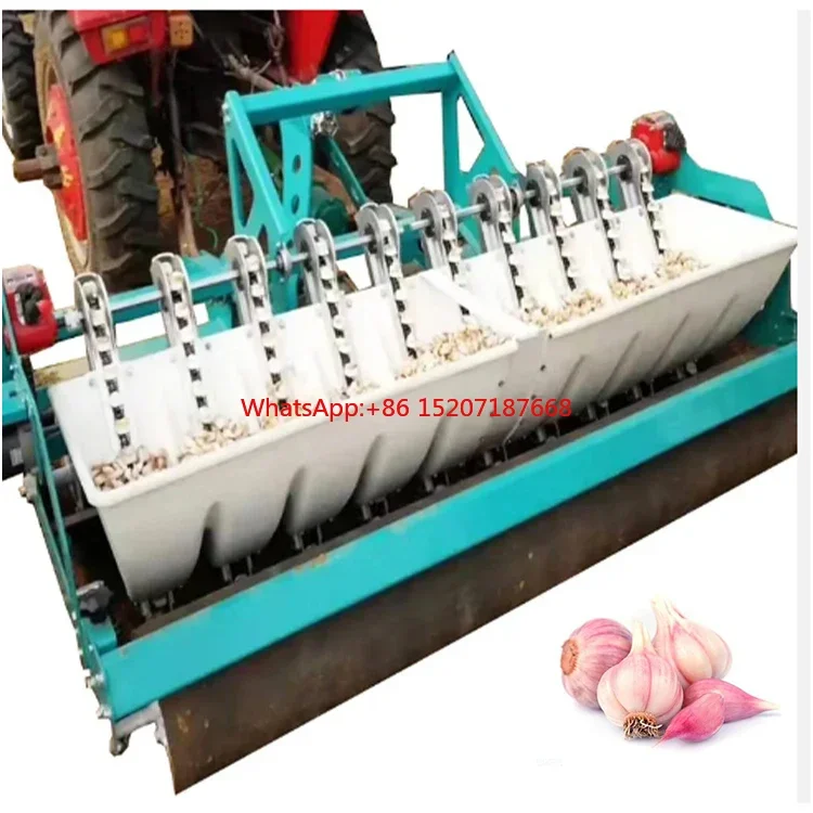 TENGAO factory Wholesale price garlic planting machine Tractor garlic seeder farm garlic planter machine