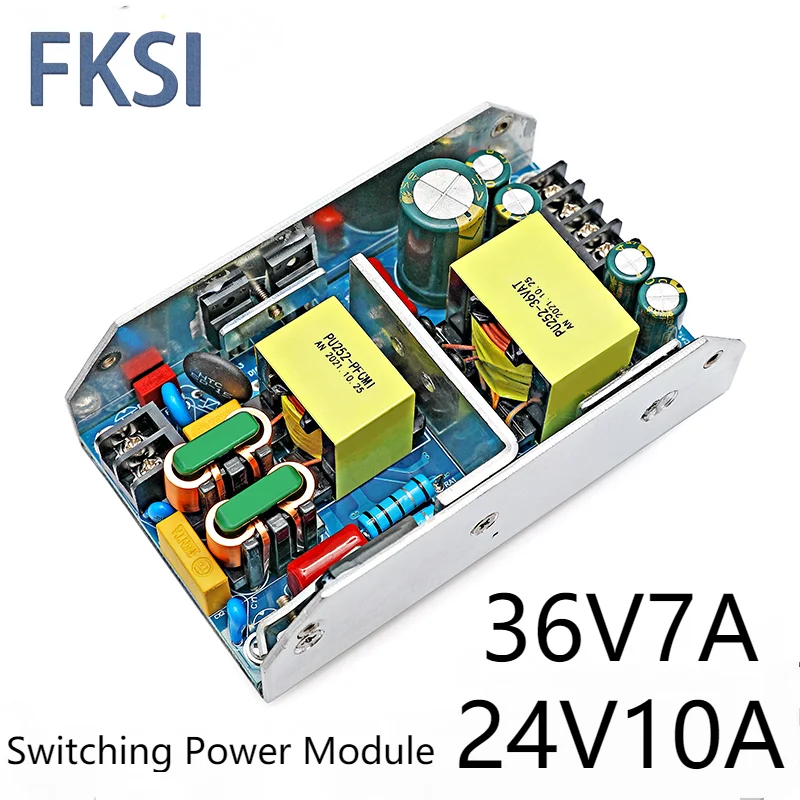 AC-DC 24V10A/36V7A  Precision Buck Converter 240W 252W Buck switch Power Supply Module Bare Board