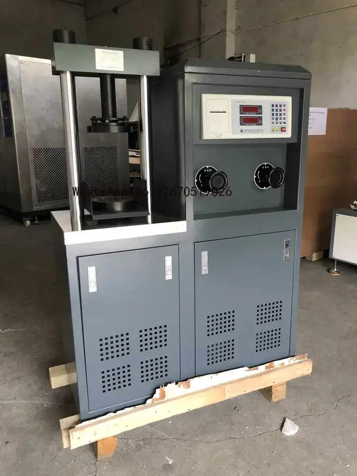 2026-10KN 100KN 300KN Concrete Compression Tester | Digital Display Hydraulic Press | Competitive Price for Cement Brick Testing